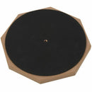 8-Inch Gray Rubber Wood Dumb Drum Practice Training Drum Rack With Bracket
