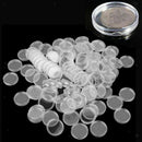 200x Plastic Clear Coin Capsules Dustproof