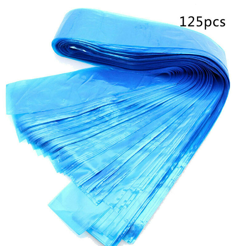 125Pcs Disposable Tattoo Clip Cord Sleeves Machine Cleaning Bag Hook Line  ORI