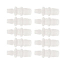 10Pcs Water Pipe Tube Adapter Outlet Inlet Hose Control Valve 12mm to 16mm
