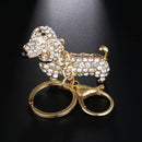 Fashion Dog Dachshund Keychain Bag Charm Pendant Keys Holder Keyring Jewelr X8E1