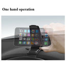 Car clip type 360 degree angle of view mobile phone navigation bracket