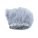 2M Turkey Feather Fringe Lace Trims DIY Costume Hat Sewing Craft Decors 2x