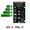 SFF-8639 U2 to M.2 M Key NVME SSD Adapter for 2230 2242 2260 2280 M2 SSD