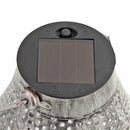Retro Solar LED Lantern Outdoor Garden Hanging Lamp Lawn Landscape Light
