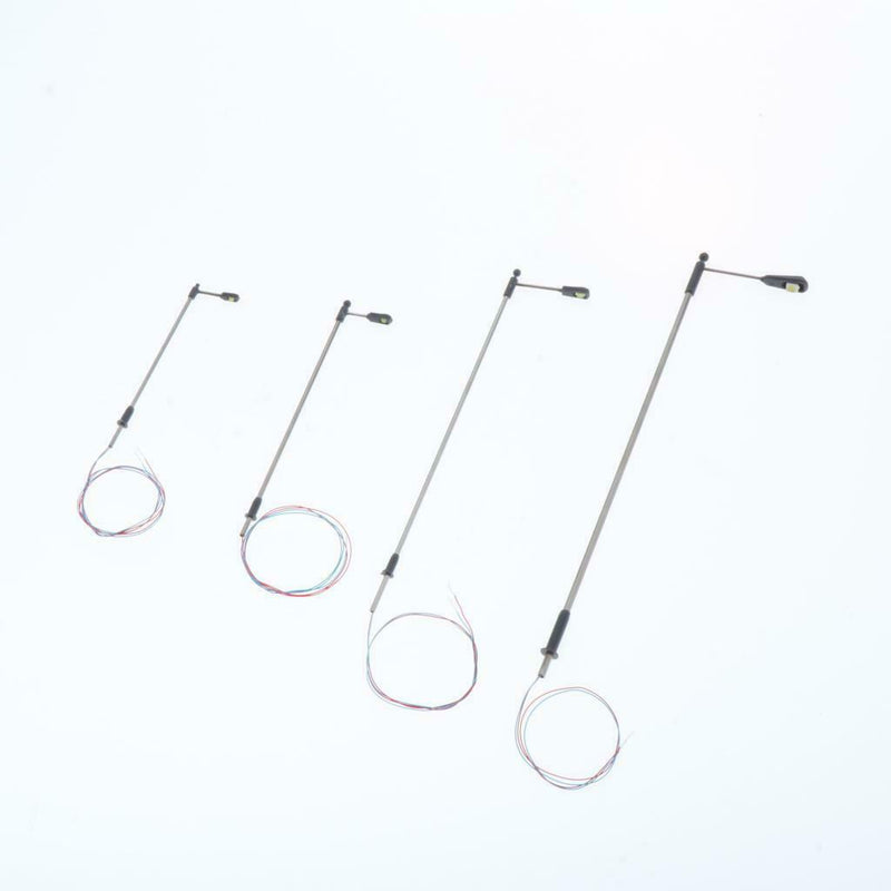 10Pcs 1: 100 H0 Modeling Led Street Lamps Lamp Layout For Train Railroad