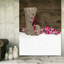 Christmas Background Fabric Tablecloth Photo Studio Family Home Party Decor