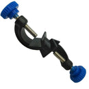 Lab Clamp 3 Prong Finger Style Rubber-Coated Head a Black Laboratory Stand