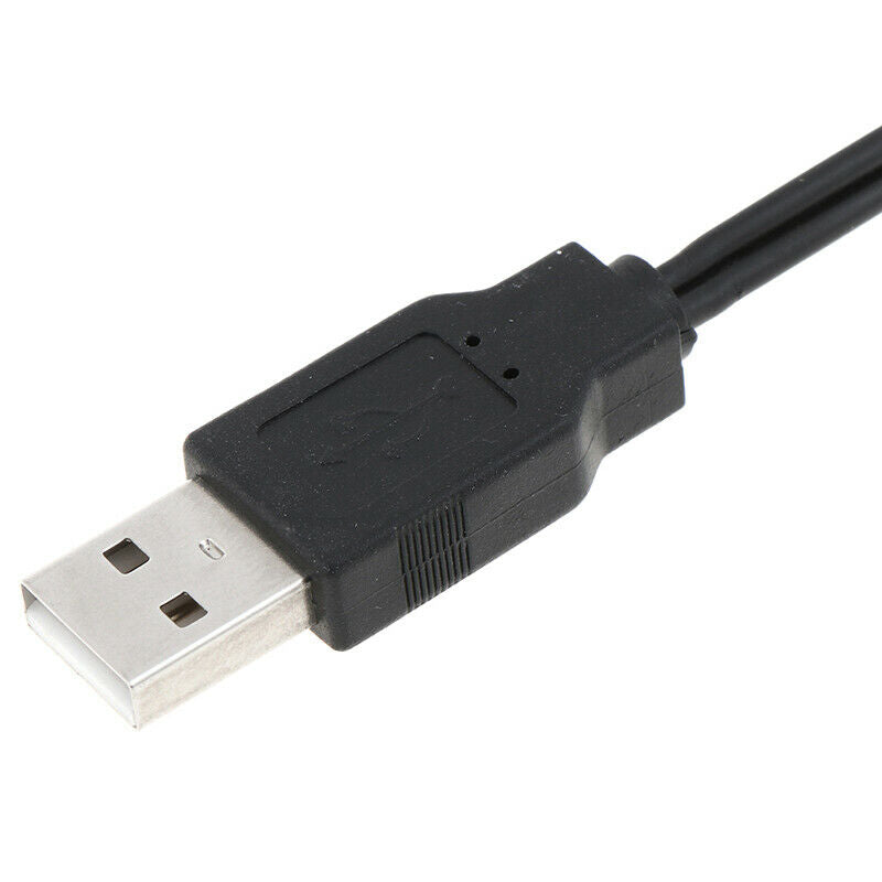 Dual RCA Male to USB Male A Composite Adapter Audio Video Data Extension CabME