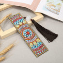 DIY Special Shaped Diamond Painting Creative Leather Tassel Bookmark Crafts