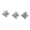 50pcs/set DIY Mini Wood Candle Wick Base Stand Iron Clip Set for Candle Making