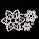 Snowflake Greeting Cards Cutting Dies Stencil Scrapbook Paper Cards Craft  BX