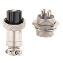 GX16 4 Pins Metal Waterproof Aviation Connector Plug & Socket