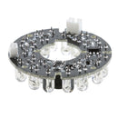 3Pcs DC 12V 24 Infrared IR LED Illuminated Board Module for Security Camera