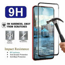 For Huawei Nova 5T - Full Cover Tempered Glass Screen Protector + Lens Film Set