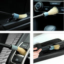 Natural Boar Hair Detail Brush (Set Of 5),Premium Detail Brushes For Engine
