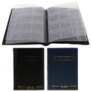 Coin Album 10 Pages 120 Pockets  Book Mini Hand Size - Blue