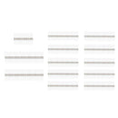 75pcs 3W 0.1-20 ohm + 300pcs 2W 0.1-750 ohm Carbon Film Resistors