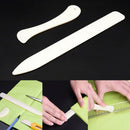 2Pcs Bone Folder Craft Tools Leather Scoring Folding Creasing Paper Accessory`3C