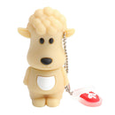 Cartoon USB 2.0 Flash Drive Cute Waterproof Memory Stick Animal Sheep 16G