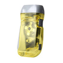 LED Dynamo Wind Up Flashlight Hand-pressing Crank No Battery Torch