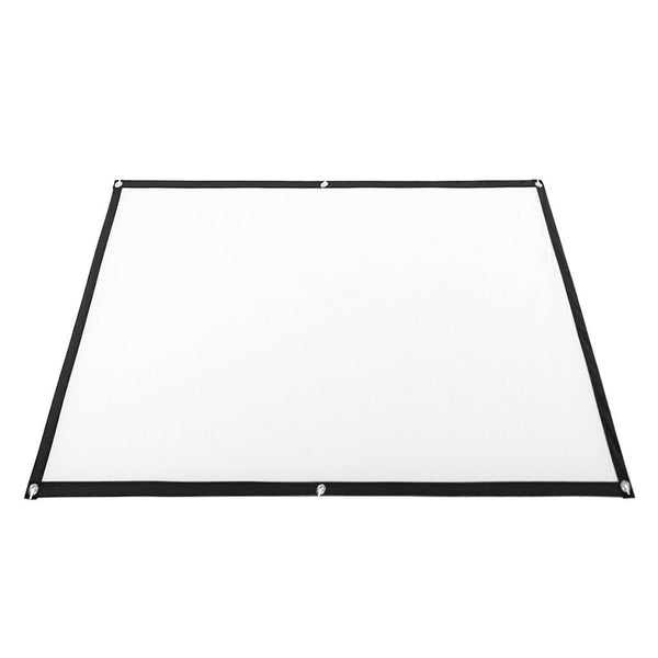 120'' Indoor Portable Projector Screen Soft Home Cinema Movie Screen 16:9