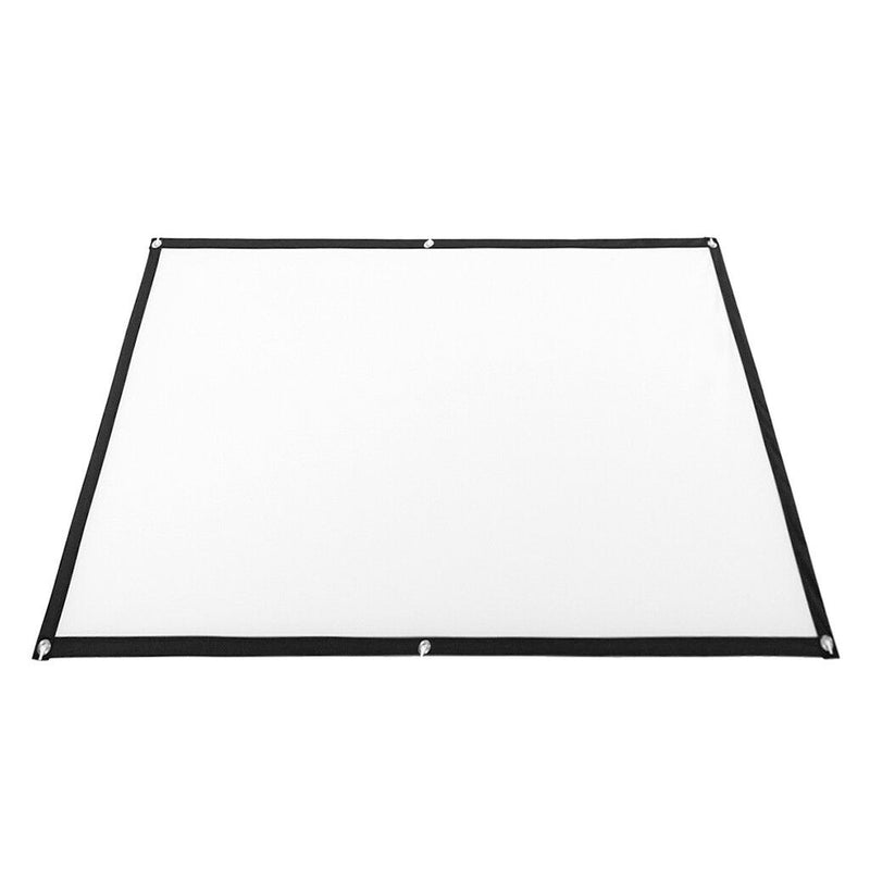 120'' Indoor Portable Projector Screen Soft Home Cinema Movie Screen 16:9