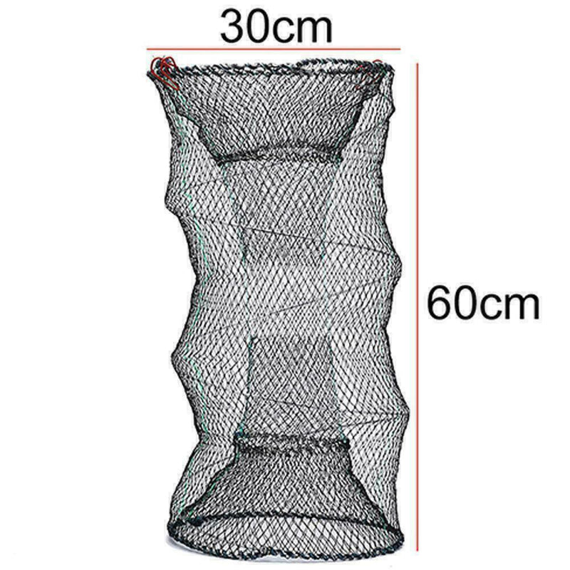 Folding Fishing Net Baits Crab Crawdad Shrimp Minnow Fishing Bait E0J2 Trap E5Q7