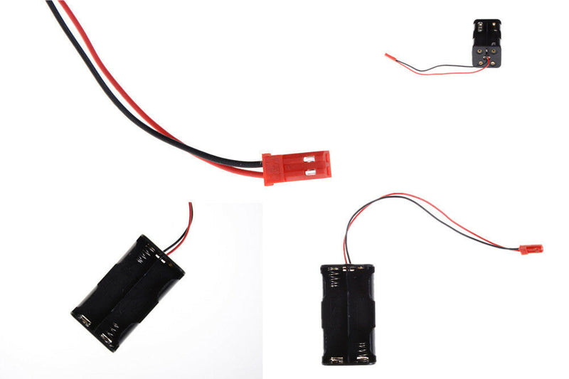 Receiver Battery Pack Case Box 4 x AA  Connector Battery Insert RC ModelSM`US