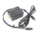 5V DC/1A Optical Coax Toslink Digital to Analog Converter RCA L/R Stereo A ZOH