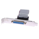 Motherboard DB25 1 Port Serial Parallel PCI Slot Header Cable Bracket