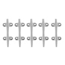 316 Marine Stainless Steel 4 in Boat Mooring Cleat Dock Deck Rope Cleat X5