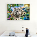5D DIY Full Drill Diamond Painting Animals World Cross Stitch Embroidery