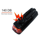 Cycling Solar Power Led Light Waterproof Usb Rechargeable Bike Front Headli