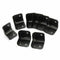 8pcs Black iron Amp Amplifier Speaker Cabinet Corners Protector
