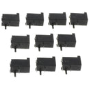 10X DC Power Supply Socket Jack Female Outlet Charger 3-pin 3.5mmx1.35mm