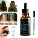 Pure Organic Castor Oil for Eyelashes Eyebrows Hair Growth Oil Body Care.