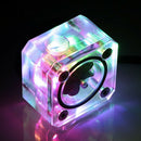Acrylic Flow Meter G1/4 Thread Water Cooling System Coolant Filter Indicat
