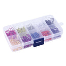 300pcs Colorful Gourd Shape Safety Pins Metal Clips Knitting Stitch Marker