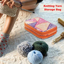 Needle Knitting Storage Bag Crochet Hooks Thread Sewing Kits Case Organizer