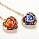 Legend of Zelda Skyward Sword Heart Container Necklace Pendant Anime B Gw
