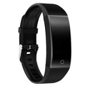 Temperature Measurement Blood Pressure Monitoring Fitness Tracker Black