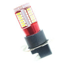 1 pair H3 4041 SMD 57 LED Bulbs XENON White 6000K Car Fog Light Lamp 12V-24