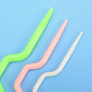 3size absplastic knit cable stitch knitting needles smooth crochet hook craft SP