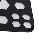 26holes Makeup Brush Drying Rack Brush Holder Cosmetics Makeup Tools Black