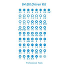 64 In 1 Portable Multifunction Mobile Phone Repair Screwdriver Set Home Ele