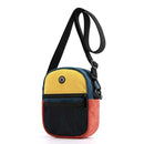 Women Crossbody Bags Canvas Casual Purse Hit Color Shoulder  Messenger Handbags