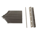 Steel 17 Note Kalimba Keys And Thumb Piano Bridge Set For Music Lovers Accs