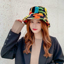 Women Leopard Print Faux Fur Hat Winter Warm Plush Fisherman Cap Bucket Ha L0Z2