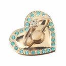 Fashion Heart-shape Universal Mobile Phone Ring Stent Cell Phone Ring Holde V3F5